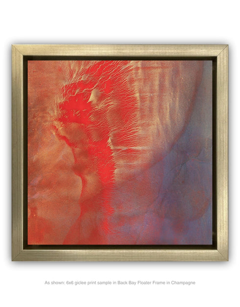 Hearts on Fire | Framed Giclee Print on Canvas
